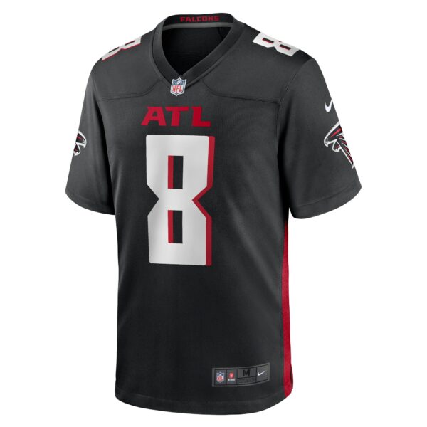 Men’s Atlanta Falcons Kyle Pitts Nike Black Game Jersey