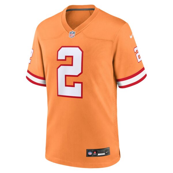 Men’s Tampa Bay Buccaneers Kyle Trask Nike Orange Throwback Game Jersey