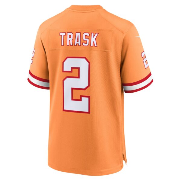 Men’s Tampa Bay Buccaneers Kyle Trask Nike Orange Throwback Game Jersey