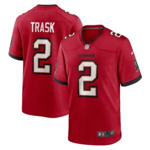 Men's Tampa Bay Buccaneers Kyle Trask Nike Red Game Jersey