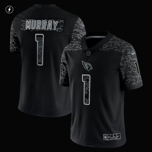 Men’s Arizona Cardinals Kyler Murray Nike Black RFLCTV Limited Jersey