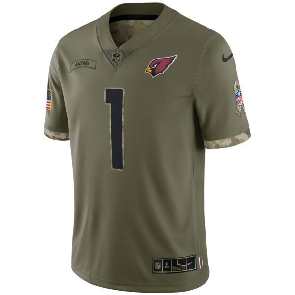 Men’s Arizona Cardinals Nike Olive 2022 Salute To Service Limited Jersey