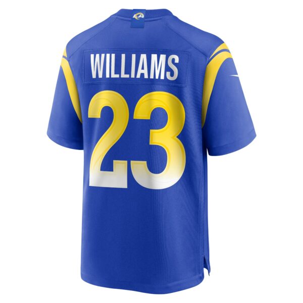 Men’s Los Angeles Rams Kyren Williams Nike Royal Game Player Jersey