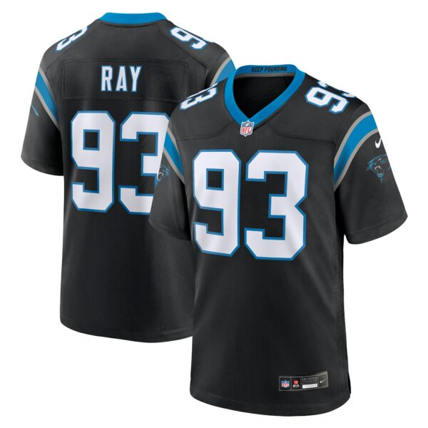 Men’s Carolina Panthers LaBryan Ray Nike Black Team Game Jersey