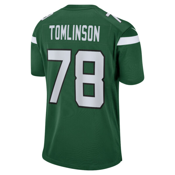 Men’s New York Jets Laken Tomlinson Nike Gotham Green Game Jersey