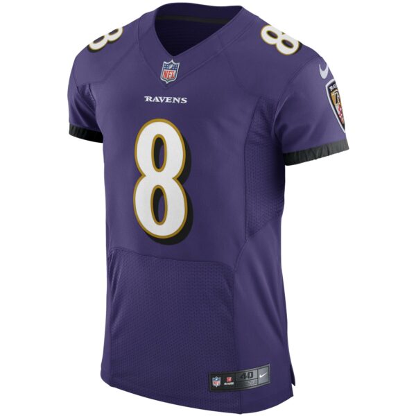 Men’s Baltimore Ravens Lamar Jackson Nike Purple Vapor Elite Player Jersey