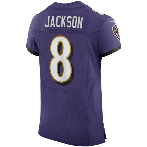 Men’s Baltimore Ravens Lamar Jackson Nike Purple Vapor Elite Player Jersey