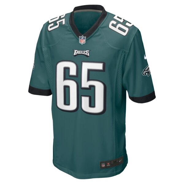 Men’s Philadelphia Eagles Lane Johnson Nike Midnight Green Game Jersey