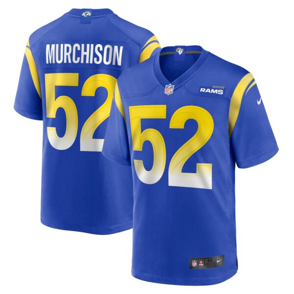 Men’s Los Angeles Rams Larrell Murchison Nike Royal Team Game Jersey