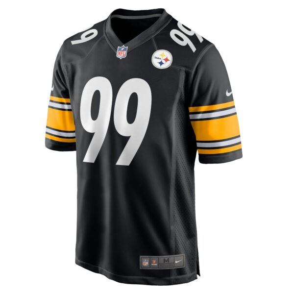 Men’s Pittsburgh Steelers Larry Ogunjobi Nike Black Game Player Jersey