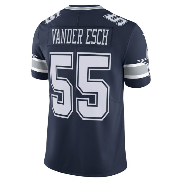 Men’s Dallas Cowboys Leighton Vander Esch Nike Navy 60th Anniversary Limited Jersey