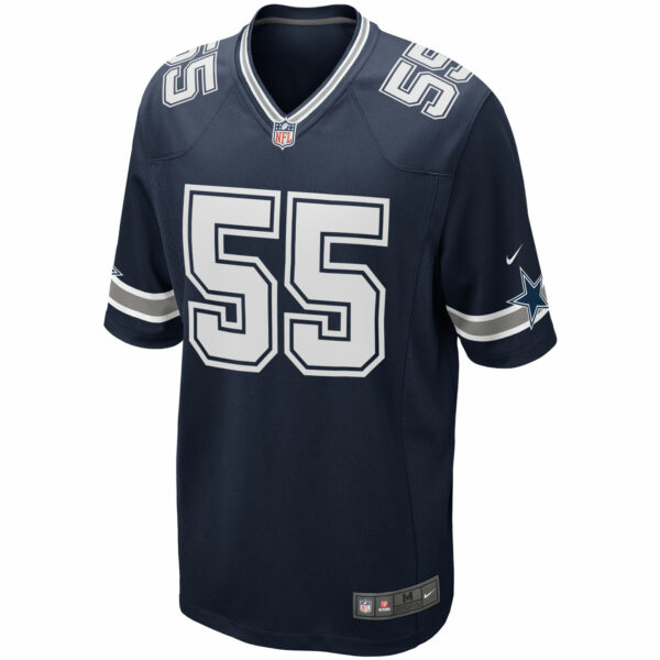 Men’s Dallas Cowboys Leighton Vander Esch Nike Navy Team Game Jersey