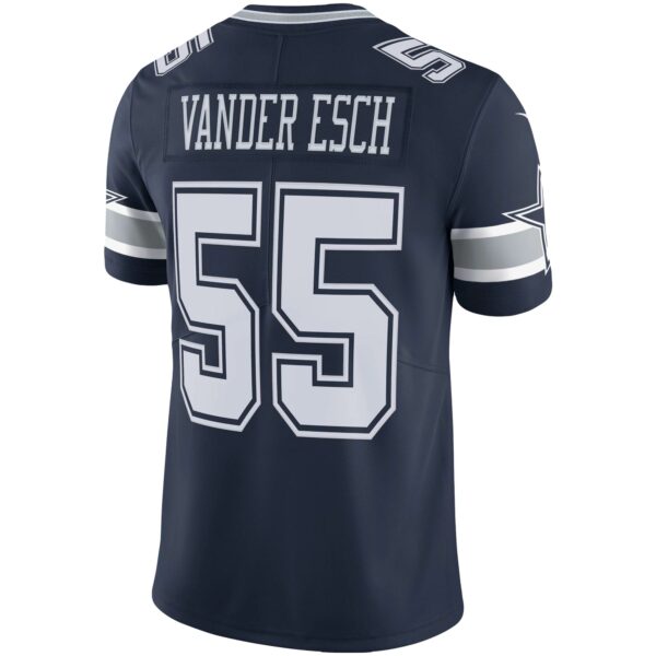 Men’s Dallas Cowboys Leighton Vander Esch Nike Navy Vapor Limited Jersey