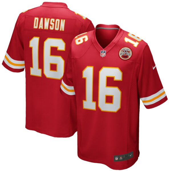 Men’s Kansas City Chiefs Len Dawson Nike Red Game Retired Player Jersey