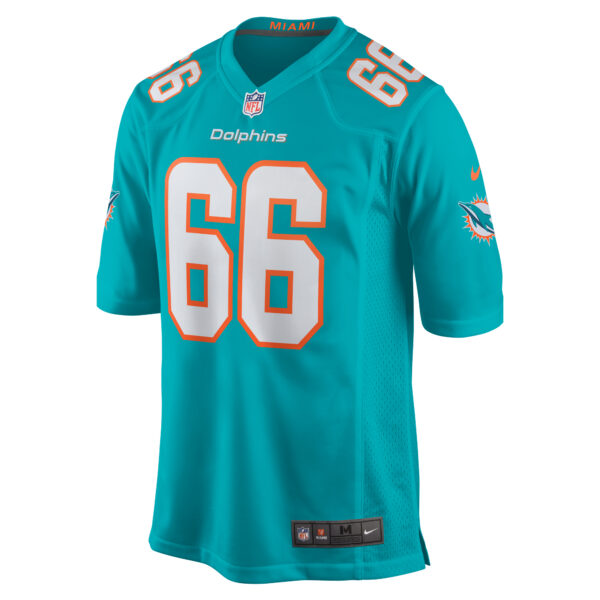 Men’s Miami Dolphins Lester Cotton Sr. Nike Aqua Home Game Player Jersey