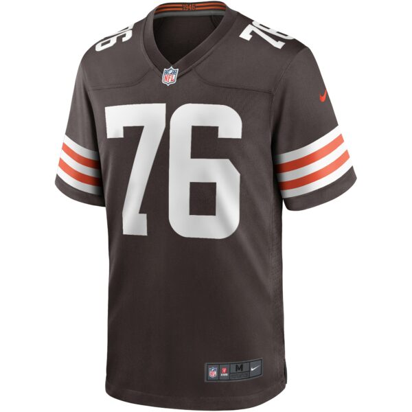 Men’s Cleveland Browns Lou Groza Nike Brown Game Retired Player Jersey