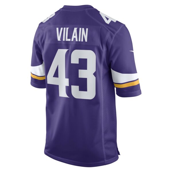 Men’s Minnesota Vikings Luiji Vilain Nike Purple Game Player Jersey