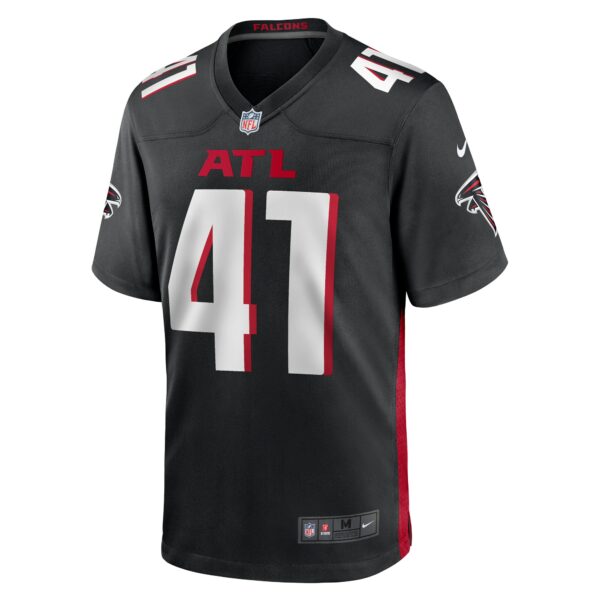 Men’s Atlanta Falcons Lukas Denis Nike Black Game Jersey