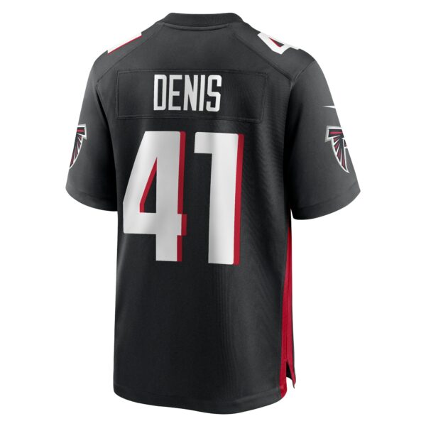 Men’s Atlanta Falcons Lukas Denis Nike Black Game Jersey