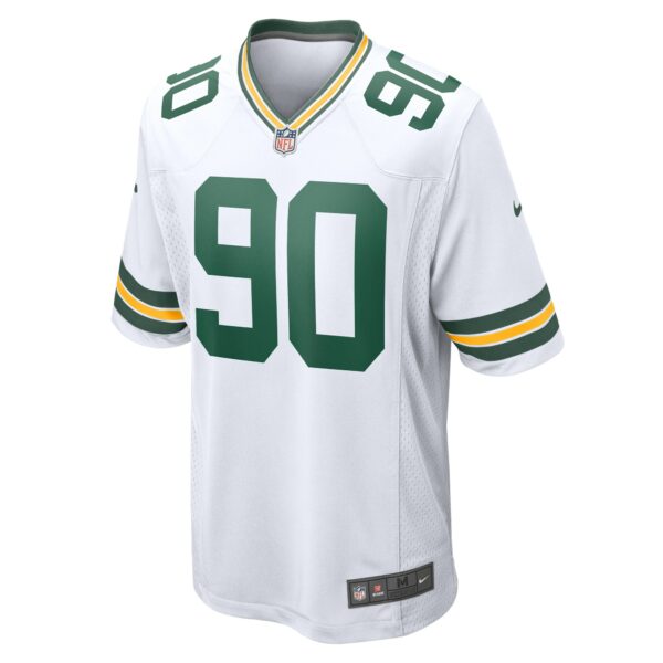 Men’s Green Bay Packers Lukas Van Ness Nike White Game Jersey