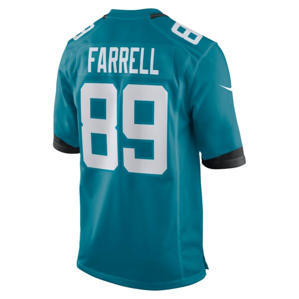 Men’s Jacksonville Jaguars Luke Farrell Nike Teal Game Jersey