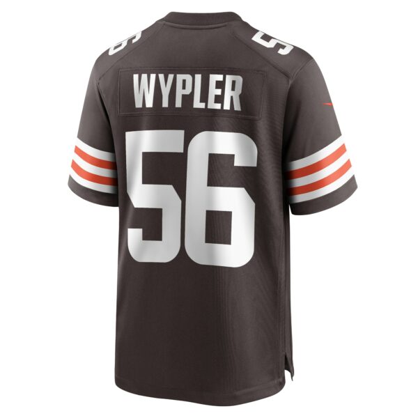 Men’s Cleveland Browns Luke Wypler Nike Brown Team Game Jersey