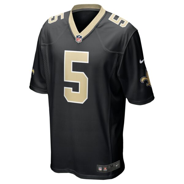 Men’s New Orleans Saints Lynn Bowden Jr. Nike Black Team Game Jersey