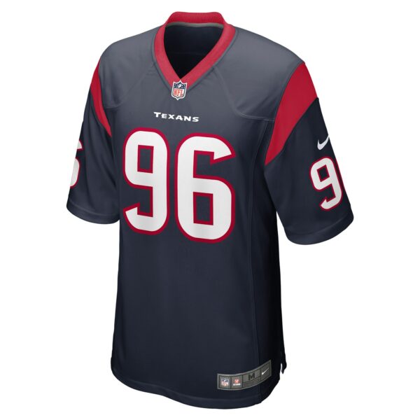 Men’s Houston Texans Maliek Collins Nike Navy Game Player Jersey