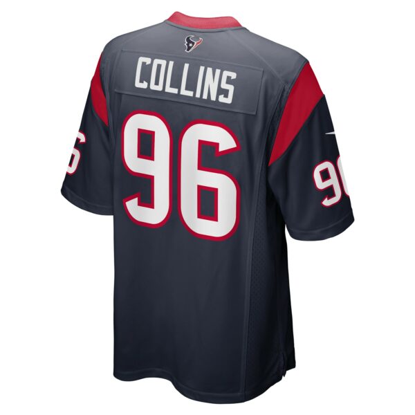 Men’s Houston Texans Maliek Collins Nike Navy Game Player Jersey