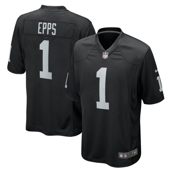 Men’s Las Vegas Raiders Marcus Epps Nike Black Game Player Jersey