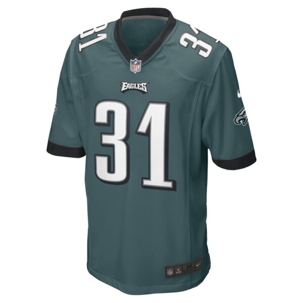 Men’s Philadelphia Eagles Mario Goodrich Nike Midnight Green Game Player Jersey