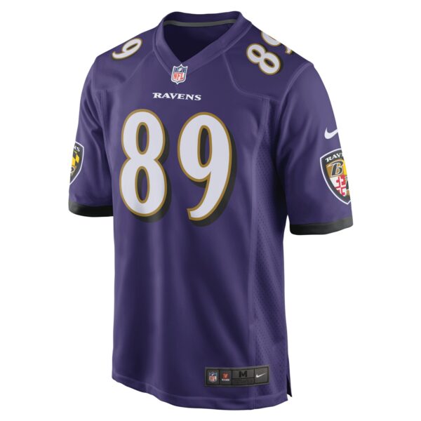 Men’s Baltimore Ravens Mark Andrews Nike Purple Game Team Jersey