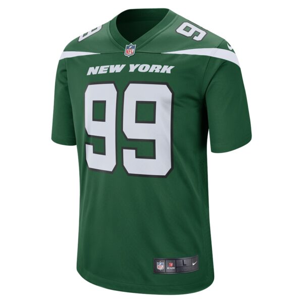 Men’s New York Jets Mark Gastineau Nike Gotham Green Retired Player Game Jersey