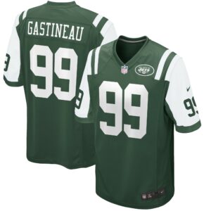 Men's New York Jets Mark Gastineau Nike Green Retired Player Game Jersey