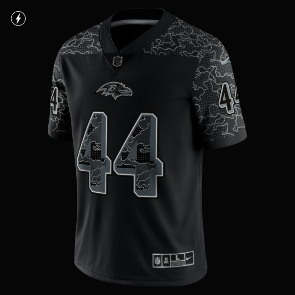 Men’s Baltimore Ravens Marlon Humphrey Nike Black RFLCTV Limited Jersey