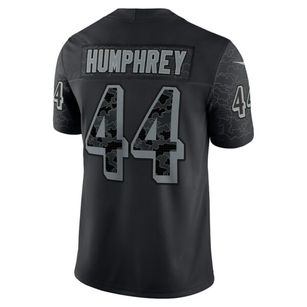 Men’s Baltimore Ravens Marlon Humphrey Nike Black RFLCTV Limited Jersey