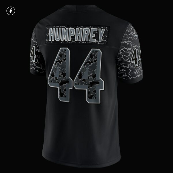 Men’s Baltimore Ravens Marlon Humphrey Nike Black RFLCTV Limited Jersey