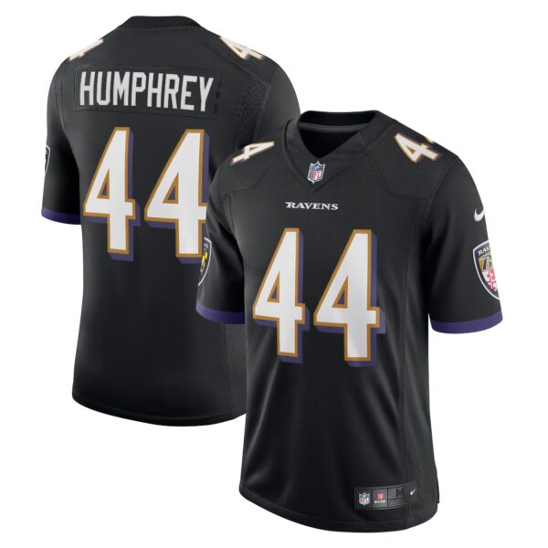 Men’s Baltimore Ravens Marlon Humphrey Nike Black Vapor Limited Jersey