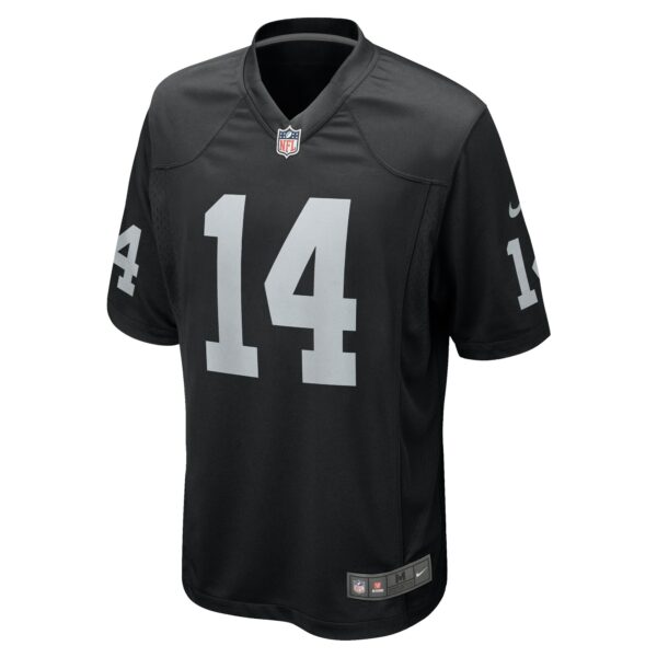 Men’s Las Vegas Raiders Marquez Callaway Nike Black Team Game Jersey