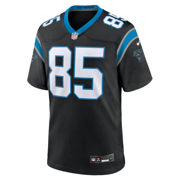 Men’s Carolina Panthers Marquez Stevenson Nike Black Team Game Jersey