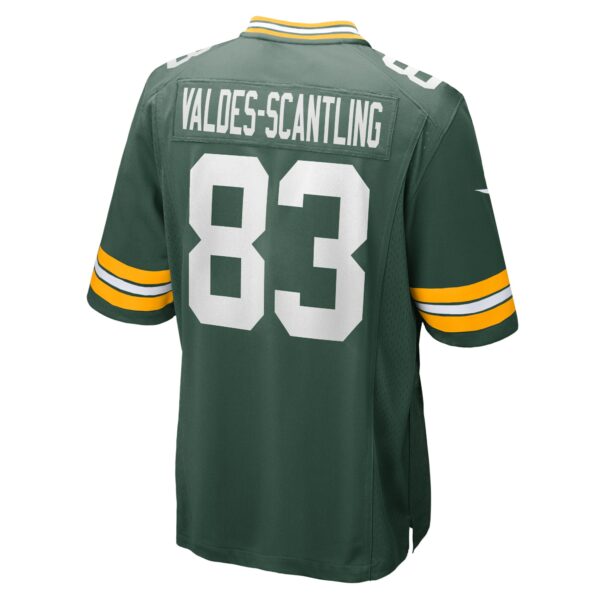 Men’s Green Bay Packers Marquez Valdes-Scantling Nike Green Game Team Jersey