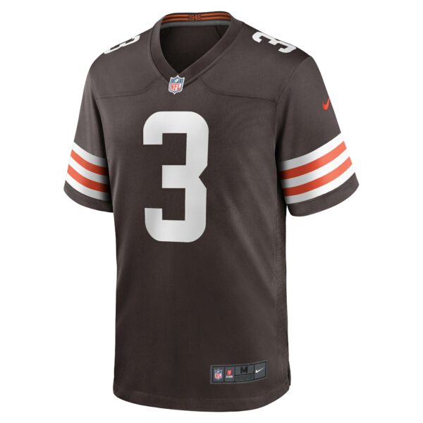 Men’s Cleveland Browns Marquise Goodwin Nike Brown Game Jersey