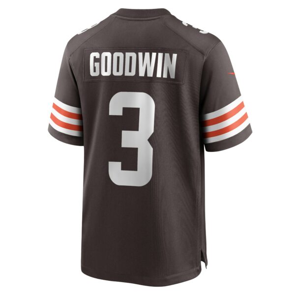 Men’s Cleveland Browns Marquise Goodwin Nike Brown Game Jersey