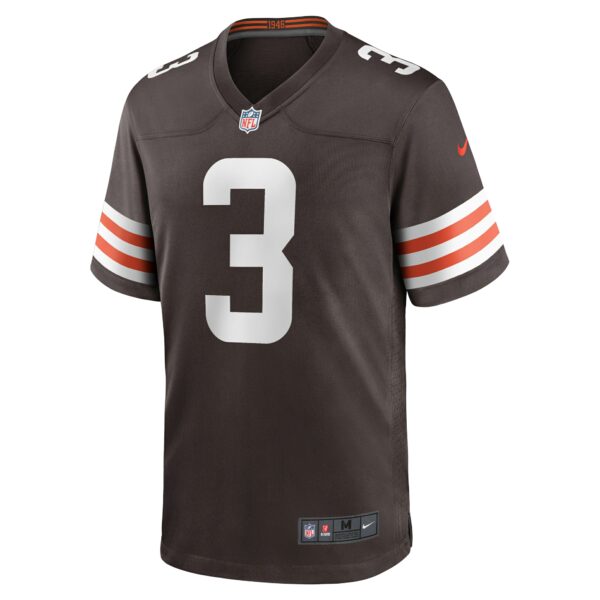 Men’s Cleveland Browns Marquise Goodwin Nike Brown Team Game Jersey