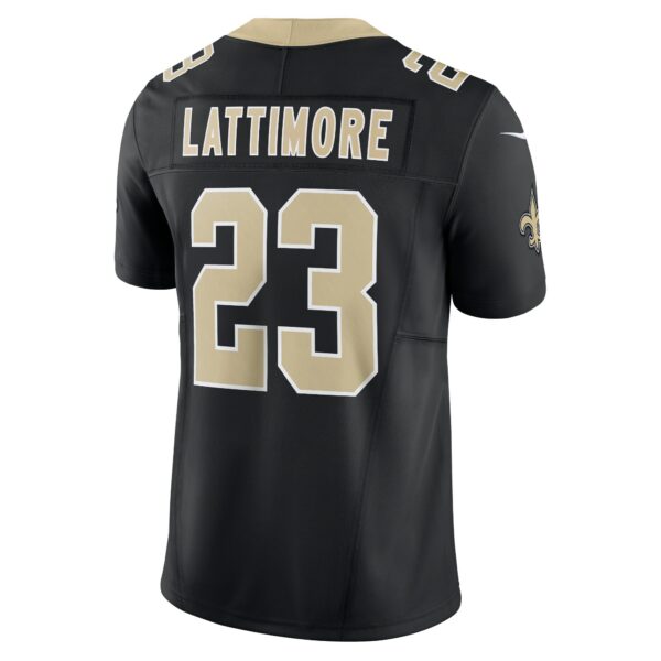 Men’s New Orleans Saints Marshon Lattimore Nike Black Vapor F.U.S.E. Limited Jersey