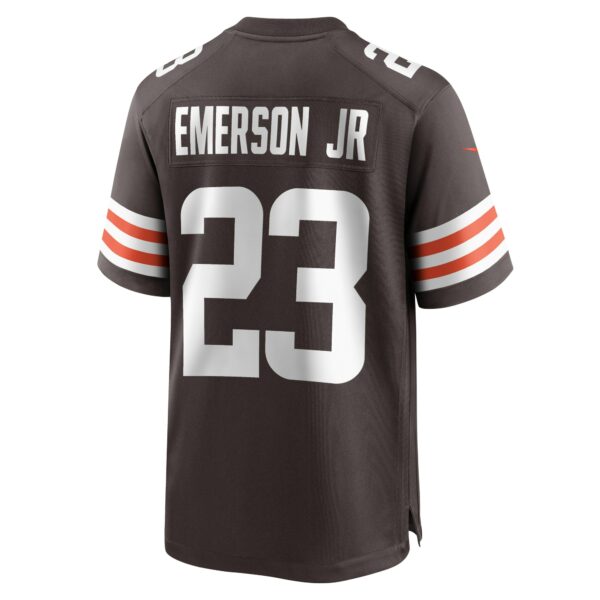 Men’s Cleveland Browns Martin Emerson Jr. Nike Brown Game Player Jersey