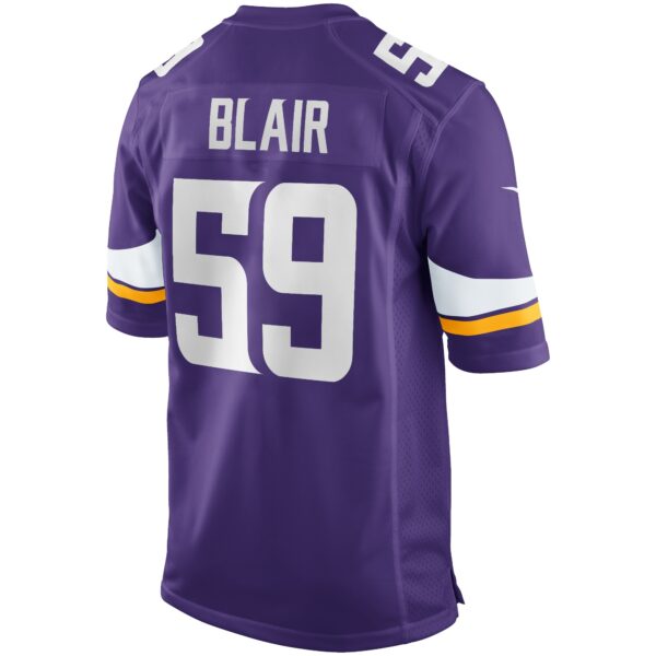 Men’s Minnesota Vikings Matt Blair Nike Purple Game Retired Player Jersey