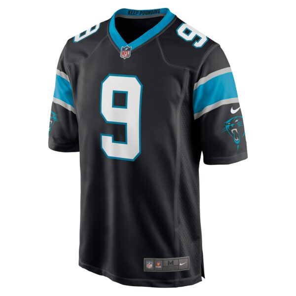 Men’s Carolina Panthers Matt Corral Nike Black Player Game Jersey