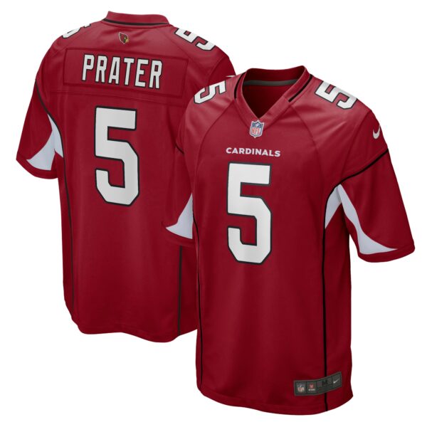 Men’s Arizona Cardinals Matt Prater Nike Cardinal Game Jersey