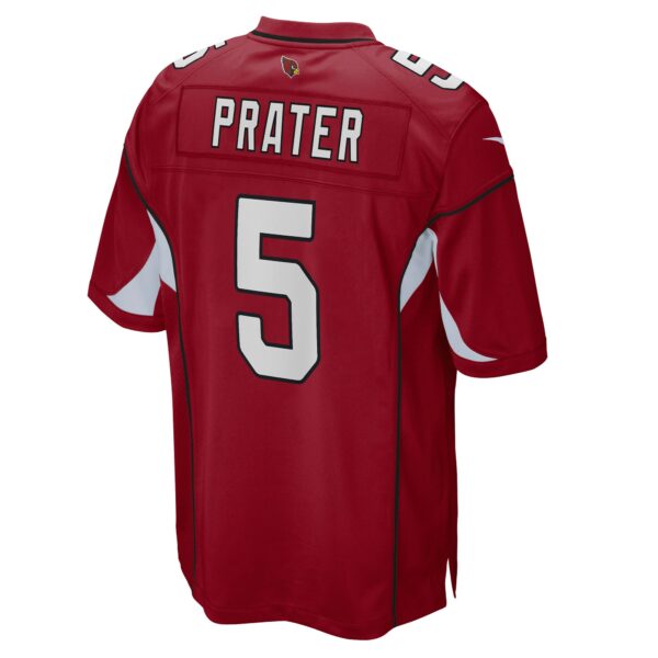 Men’s Arizona Cardinals Matt Prater Nike Cardinal Game Jersey